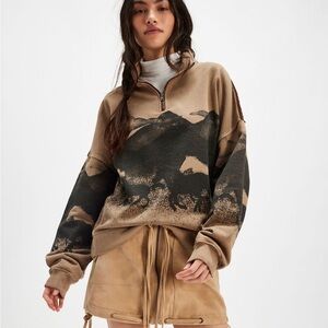 Free People X Ragabond Studio The Range Sweatshirt